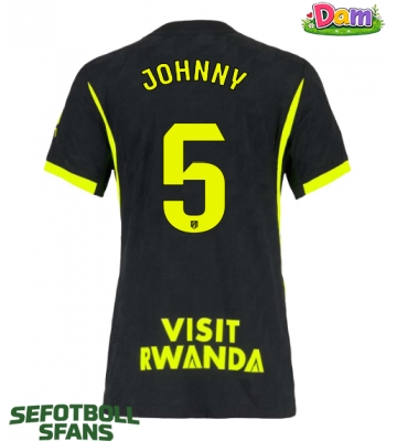 Atletico Madrid Johnny Cardoso #5 Bortatröja Kvinnor 2026-27 Kortärmad